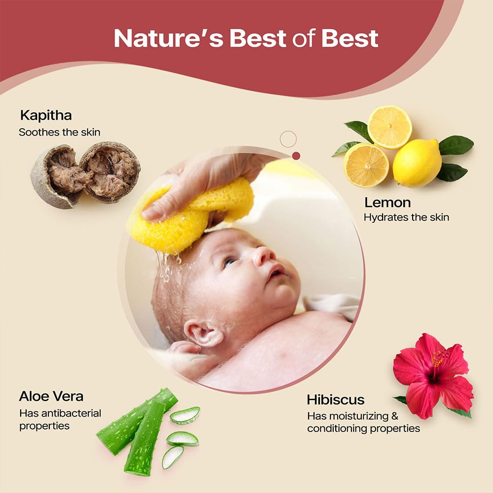 Ultra Gentle Body Cleanser for Babies and Kids, Gentle Body Wash for Baby Head to Toe Skincare | Dermatologically Tested | Tear- Free and Soap Free Formula, 200ml