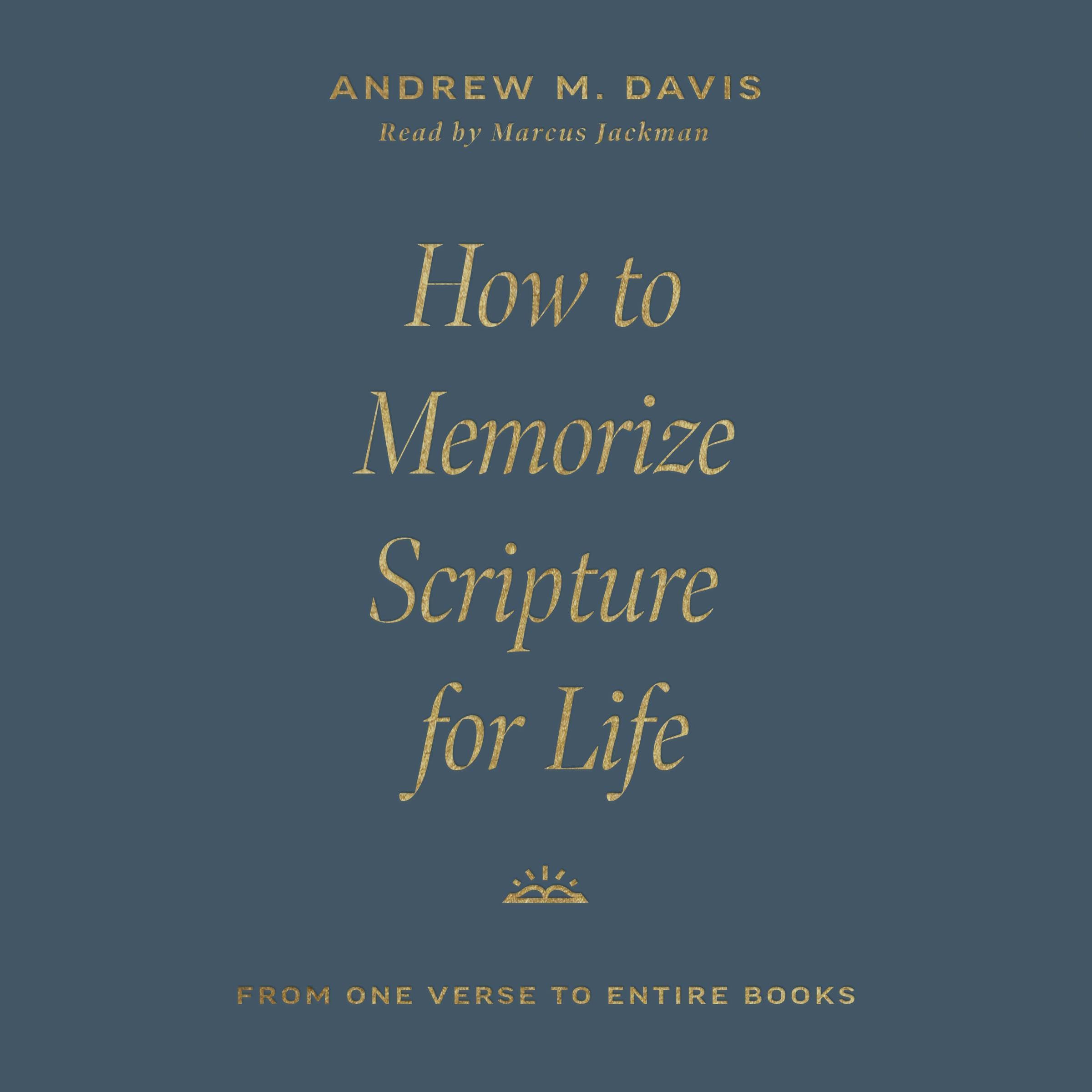 Cover art for How to Memorize Scripture for Life
