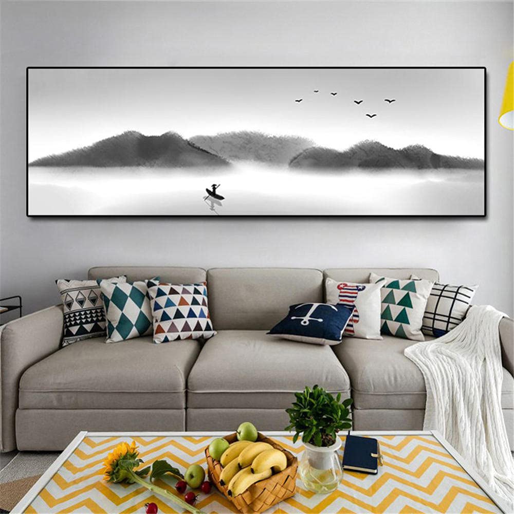 Broderie Diamant Paysage 5D Complet - Kit Peinture Diamant Grand Format 40x120cm
