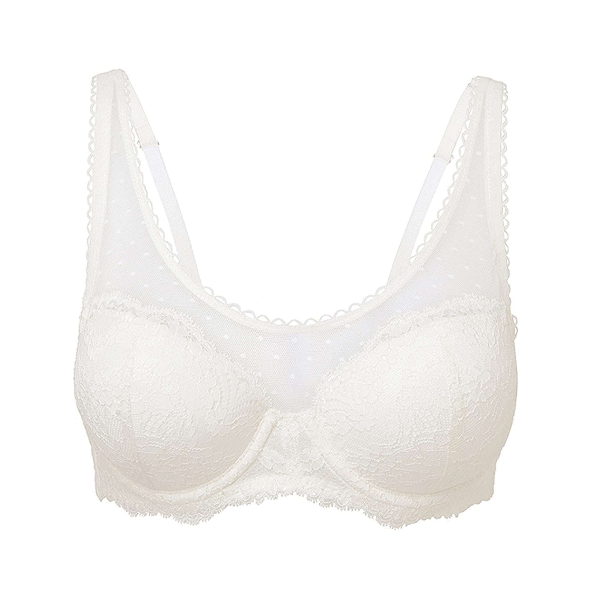 Soutien-gorge non rembourré et respirant en dentelle pour l'été