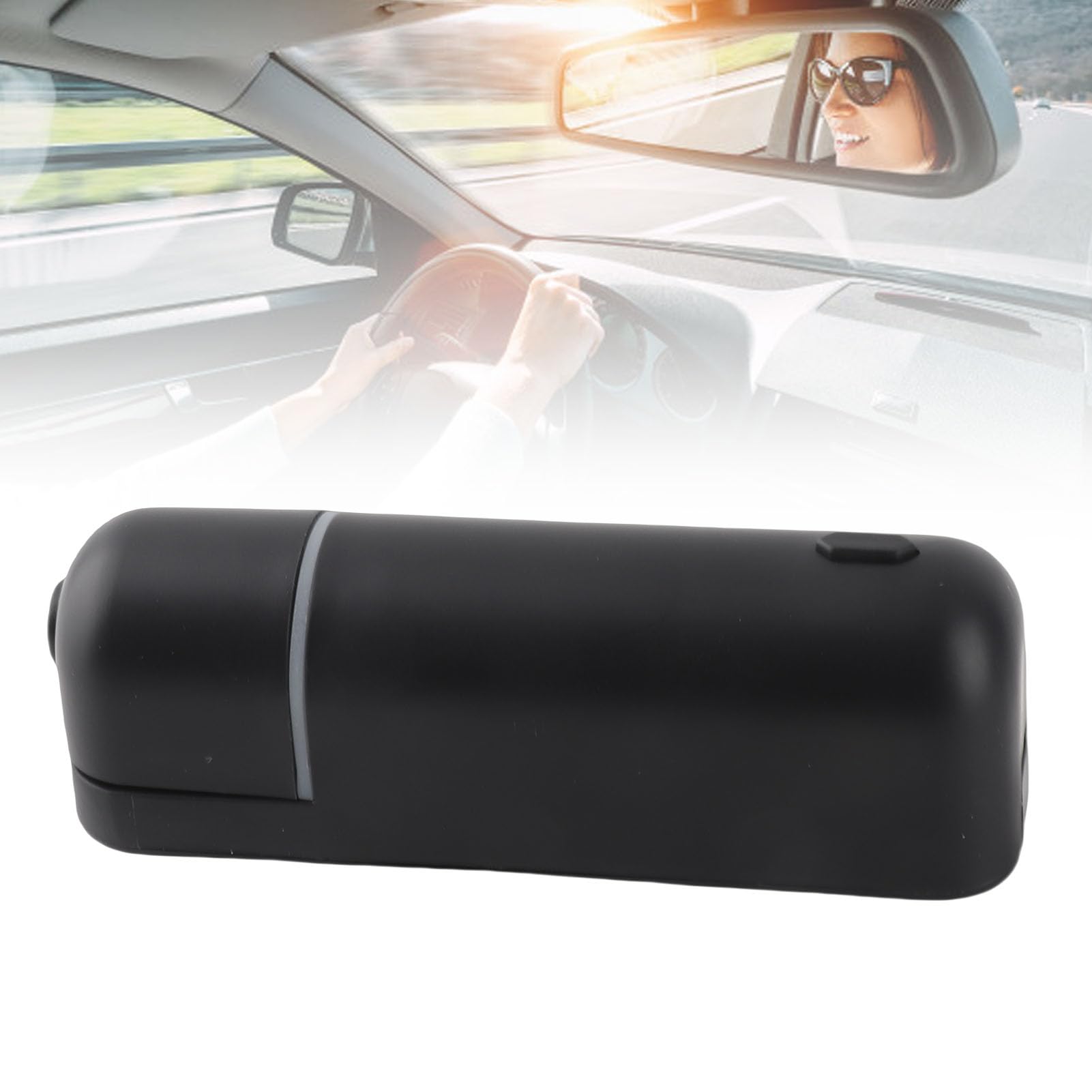 Difusor de Aceite Esencial para Coche con Sensor de Movimiento, Portátil, Recargable, Máquina de Aromaterapia para Coche, para el Hogar, Oficina, Baño, 6 Botellas de 5 Ml de Aceite Esencial