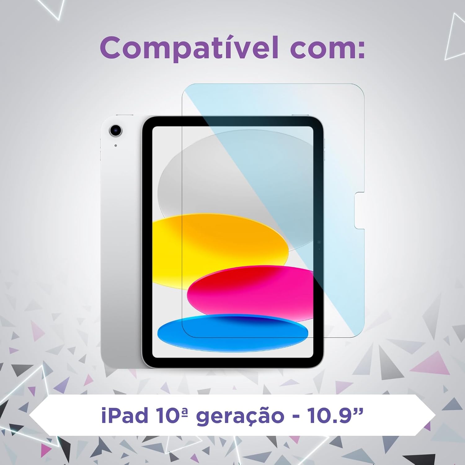 Película de vidro temperado para iPad 10ª geração: Review após 7 dias