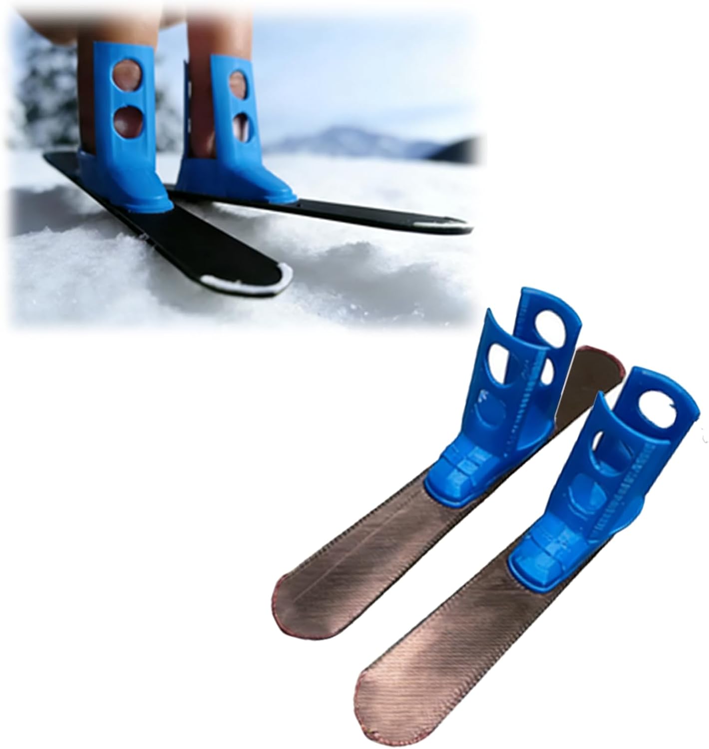 Finger Skis Mini Ski for Hands – Fun Fidget Ski Board Set for Winter Play & Desk Entertainment
