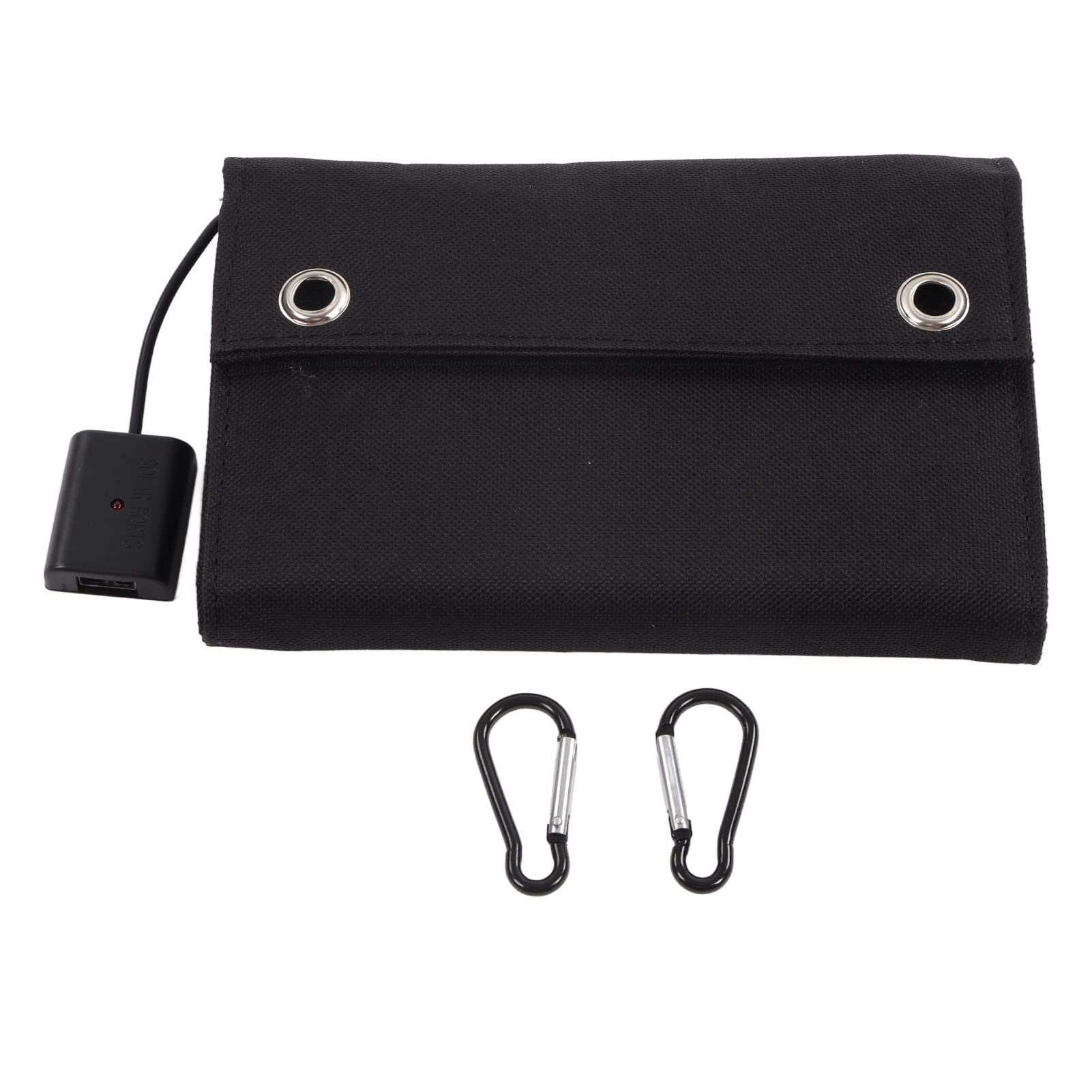 Adium Solar Panel, Portable Foldable Solar Panel with Durable 5V USB Output for Laptop Computer