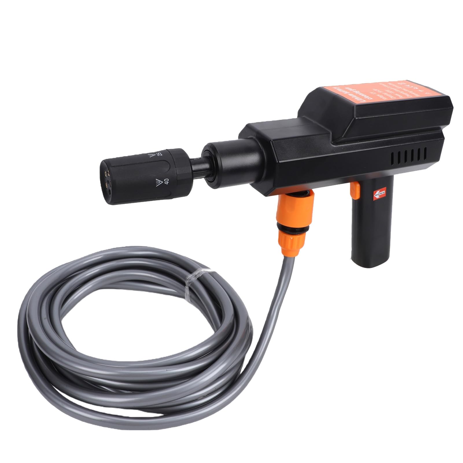 CHICIRIS Idropulitrice Portatile Alimentata a Batteria, Efficiente Idropulitrice Portatile per Auto, Bici, Patio, 12,2 X 7,48 Pollici