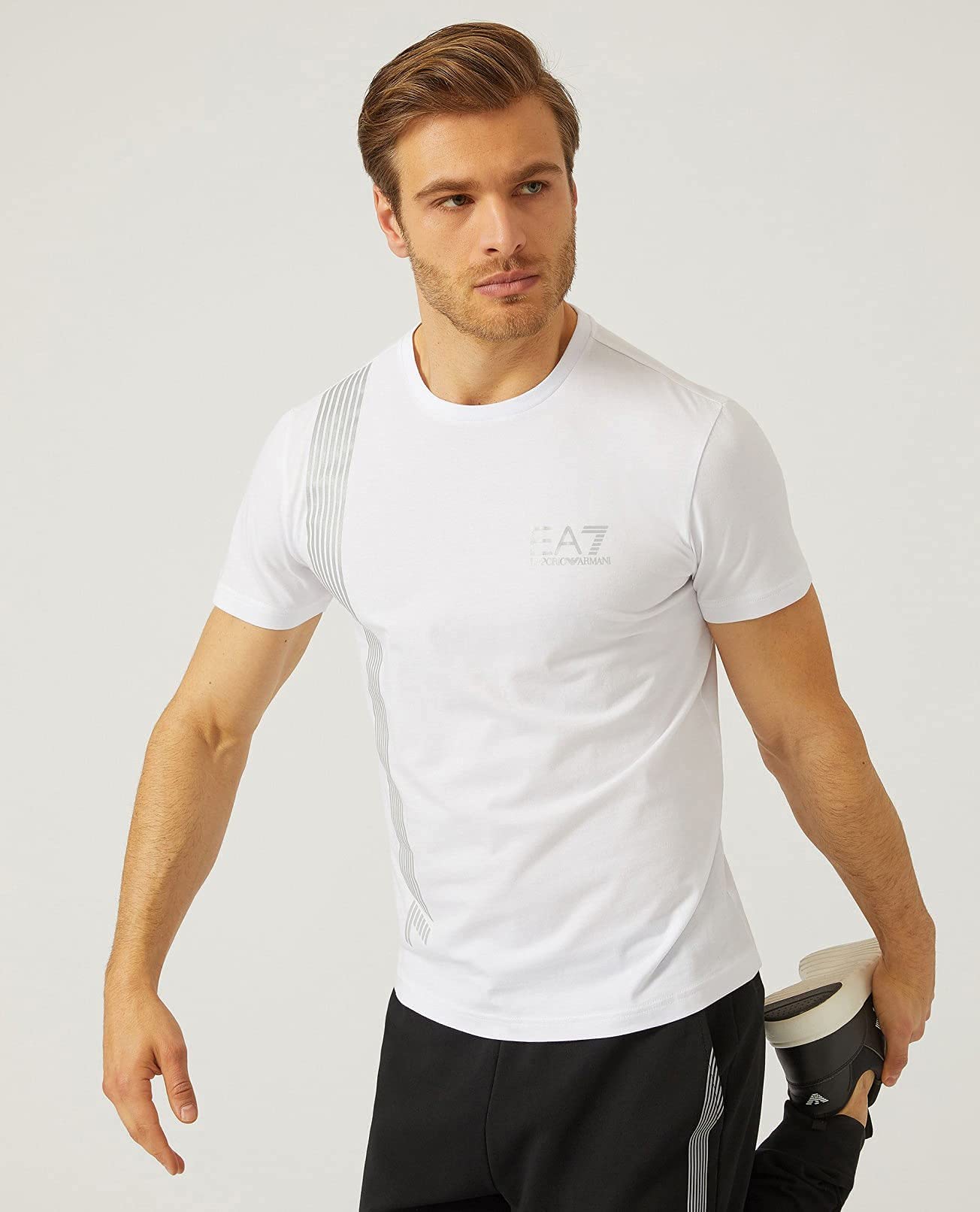 Emporio Armani Maglietta T-Shirt Uomo EA7 3ZPT70 PJ02Z, Manica Corta, Girocollo