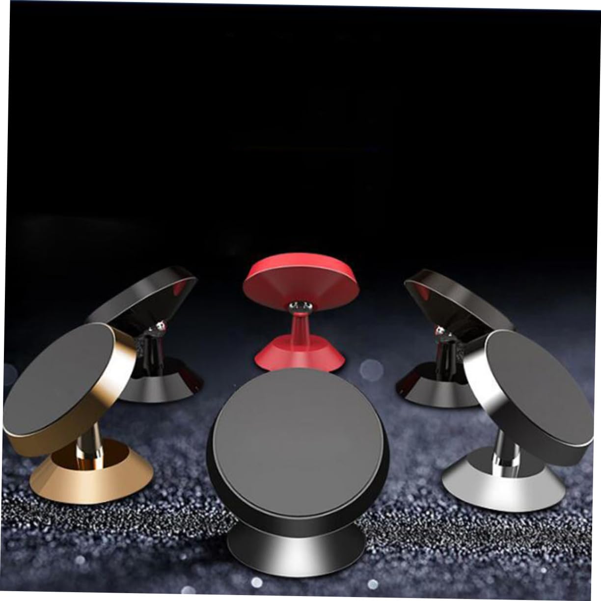 Housoutil Soporte del Teléfono De 6 PC 360 para El Teléfono Celular Magnético del Soporte del Coche del Coche