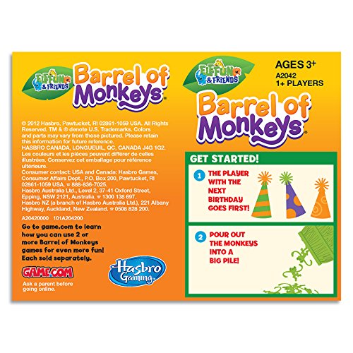 image for Hasbro Barrel of Monkeys - Elefun and Friends - Balance and be Careful