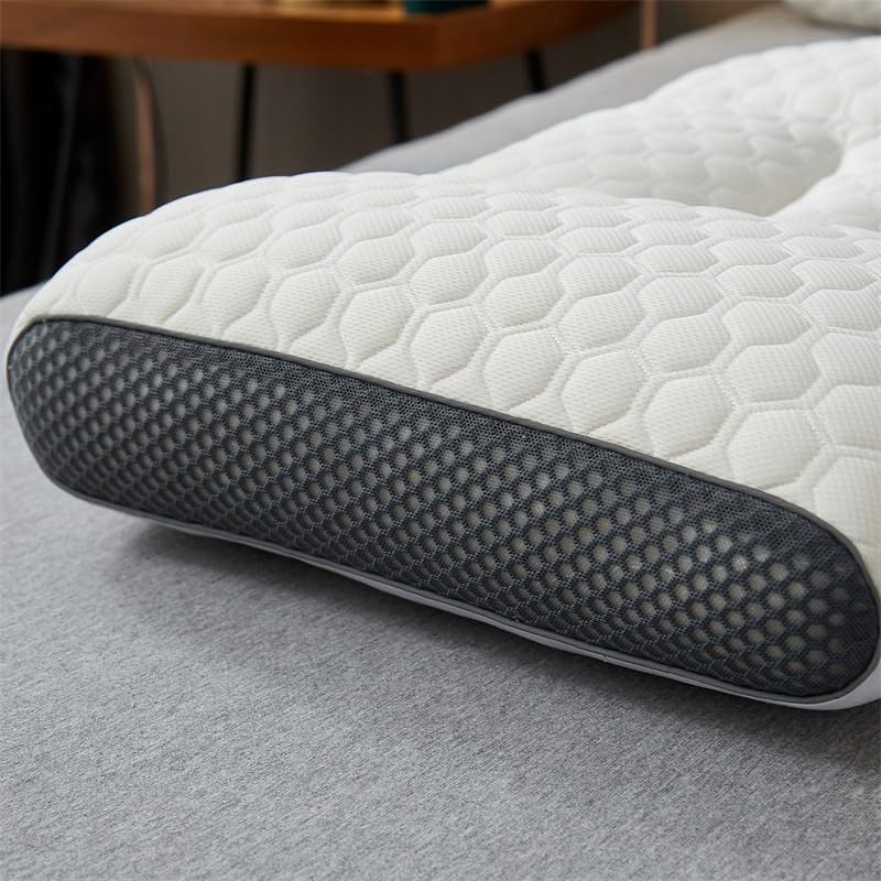 Household Natural Rubber Neck Guard Person Slow Rebound Sleep Pillow