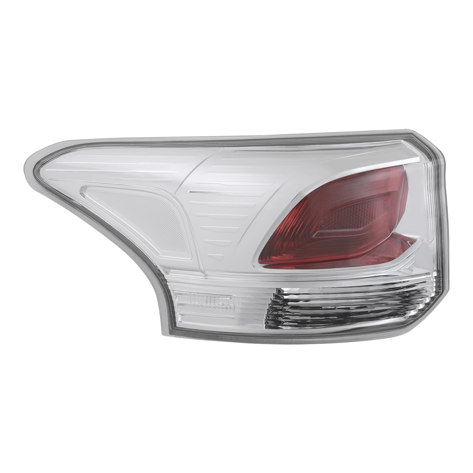 LOYALHEARTDY For 2013 2014 2015Mitsubishi Outlander Halogen Tail Light Assembly, Driver Left Side Tail Lamp Light Brake Light, 8330B107, 8330B108 |LH
