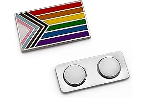 Serve Inclusivity Through our Vibrant and Stylish Progress Pride Flag Pins