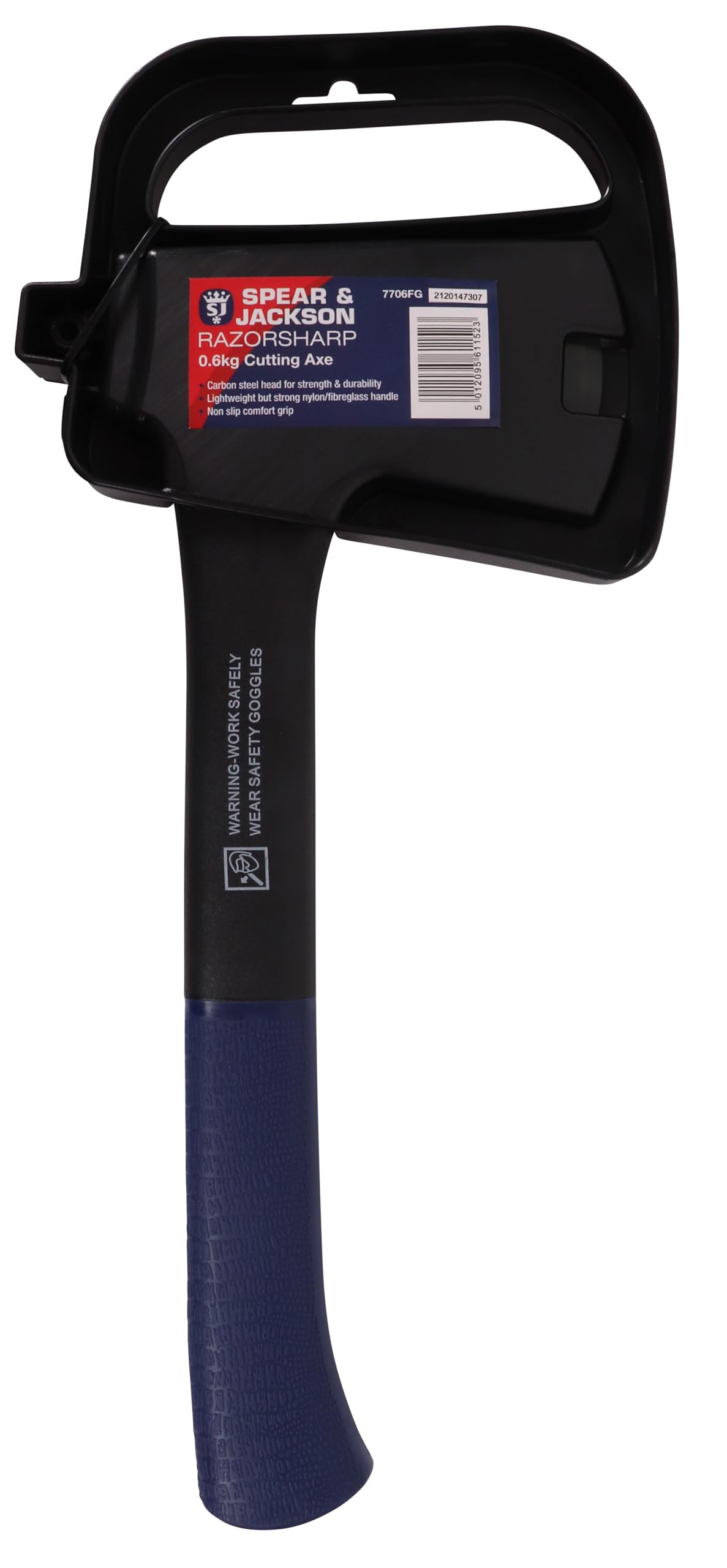Razorsharp Fibreglass Handle Cutting Axe