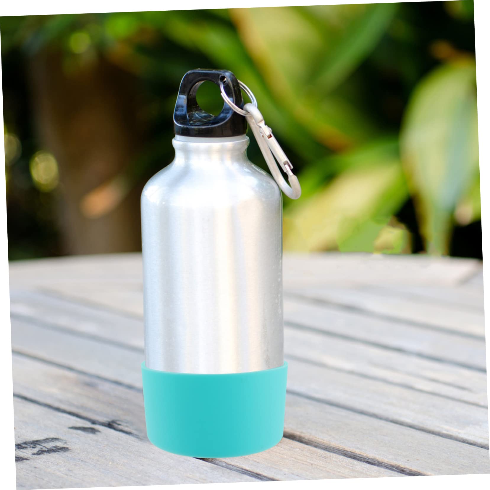 BESPORTBLE 4 Juegos De Fundas Aislantes para Botellas De Agua De Silicona Multiusos para Vasos Sin Calor Fáciles De Instalar 5 Unidades X 4
