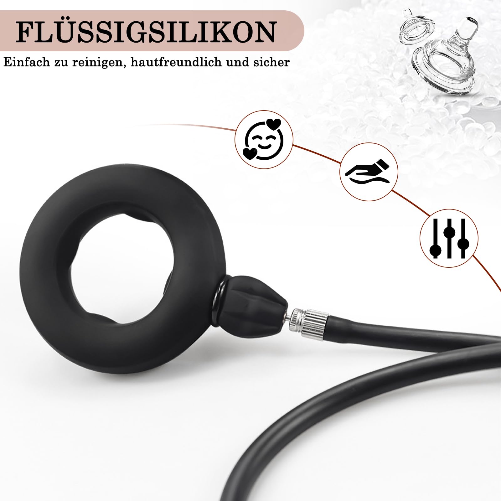 penisring aufblasbar AMZII Aufblasbar Penisring Cockring mit Pumpe,Cockringe Extrem Silikon  Penisringe,Einstellbar Hodenringe Penis Ring,Sexspielzeug für Paare Extrem  Sex,Sex Spielzeug für Männer Langwährende Erektion (A) : Amazon.de:  Drogerie & Körperpflege