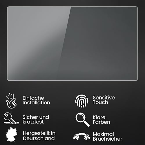 Miniatura 3 de Bruni Protector de pantalla puede usarse con Blackmagic Design Video Assist 5 12G HDR, película protectora transparente (2X)