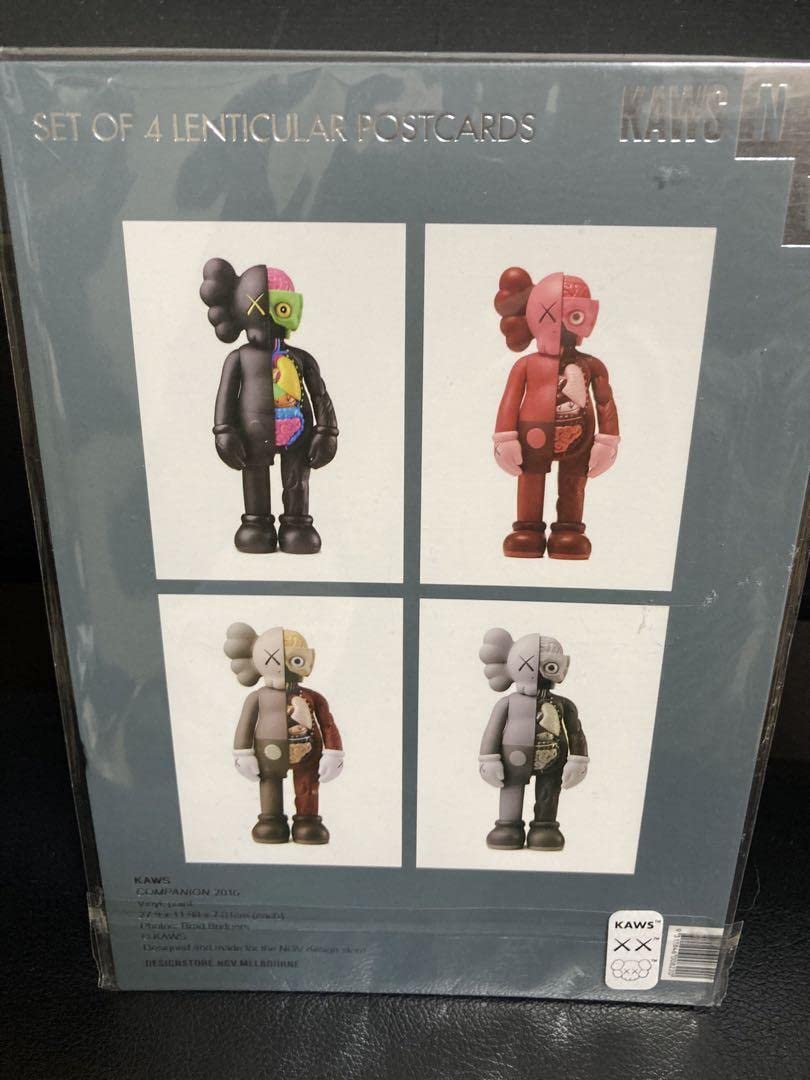 KAWS VGN海外限定ポストカード