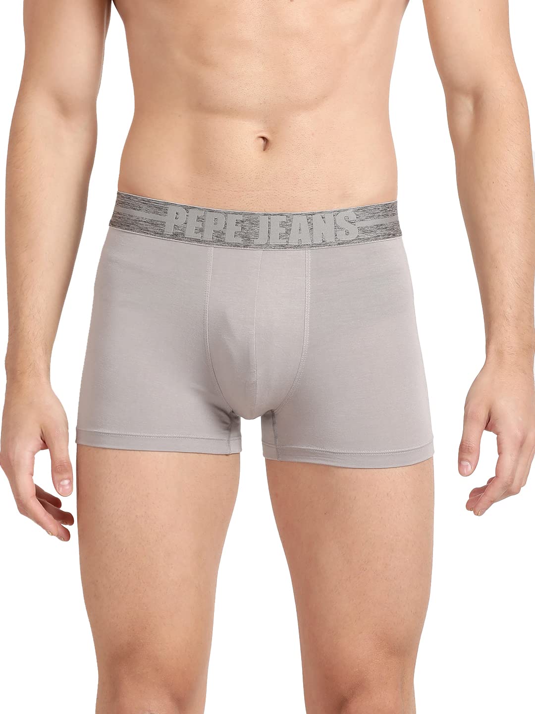 Men's Modal Classic Regular Solid Trunks-image-0