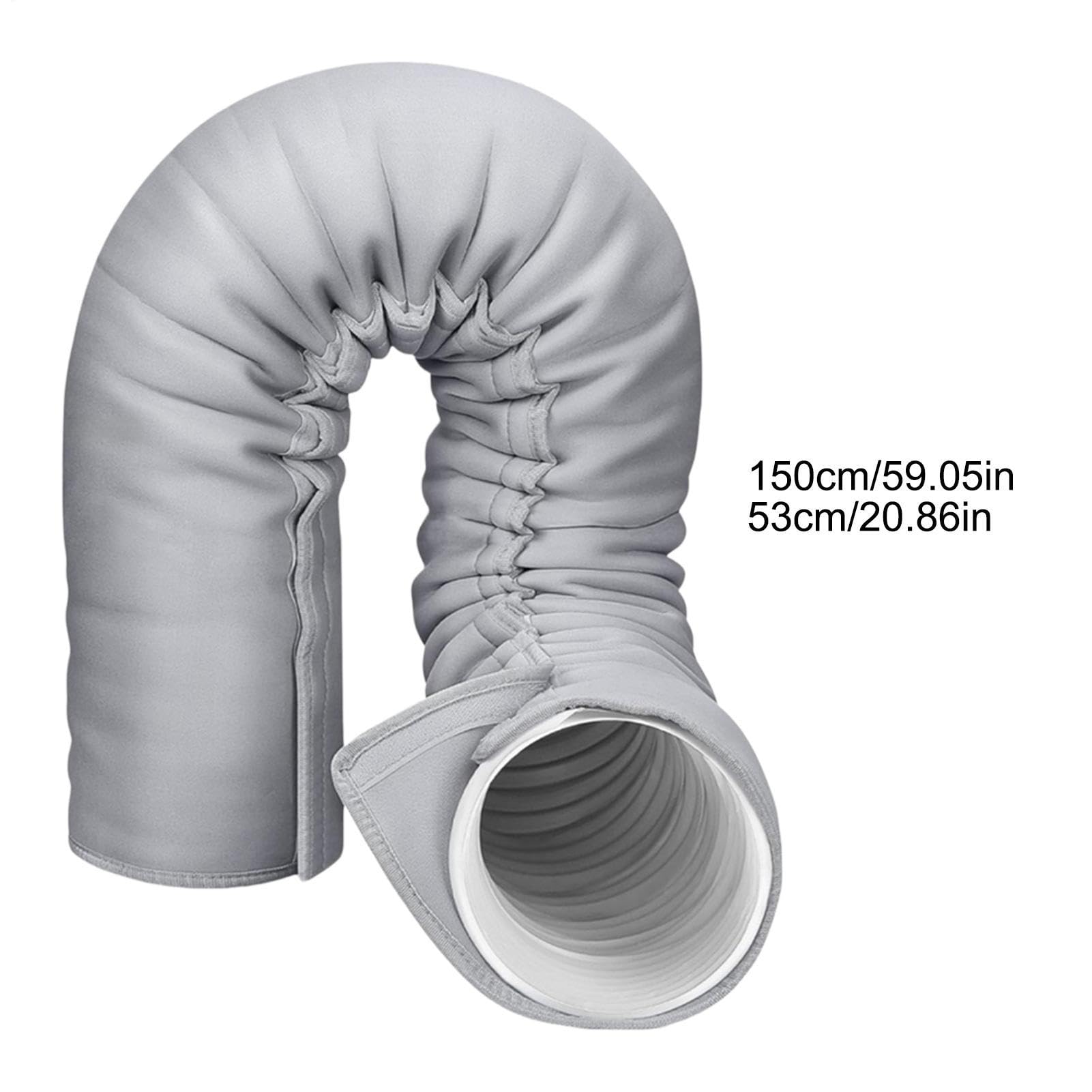 De Manguera AC Portátil | Cubierta Portátil Aislada Con 3 Correas Ajustables - Accesorios Para Aire Acondicionado,Para Invierno Exterior Ventana Garaje Casa Apartamento Oficina
