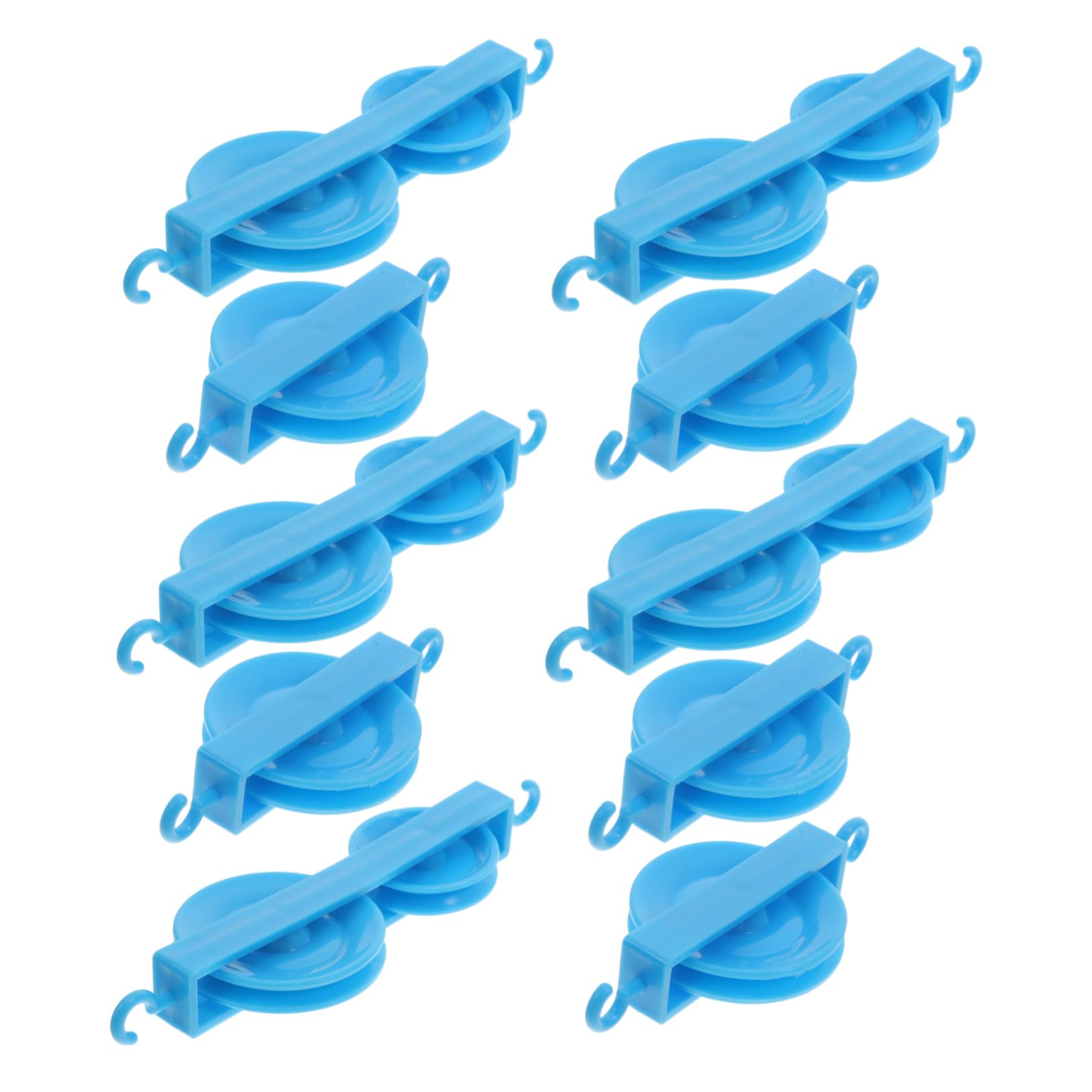 Veemoon Complete Physics Experiment Kit 10pcs Double Single Pulley Blocks Educational Supplies for Boys and Girls Lab