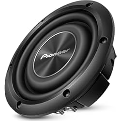 Subwoofer Autoamplificado Coche Pioneer Pioneer TS-A2000LD2 - Altavoz de subgraves por componentes Serie A de 20 cm / 8 Pulgadas, 700 W MÁX. 250W Nom.