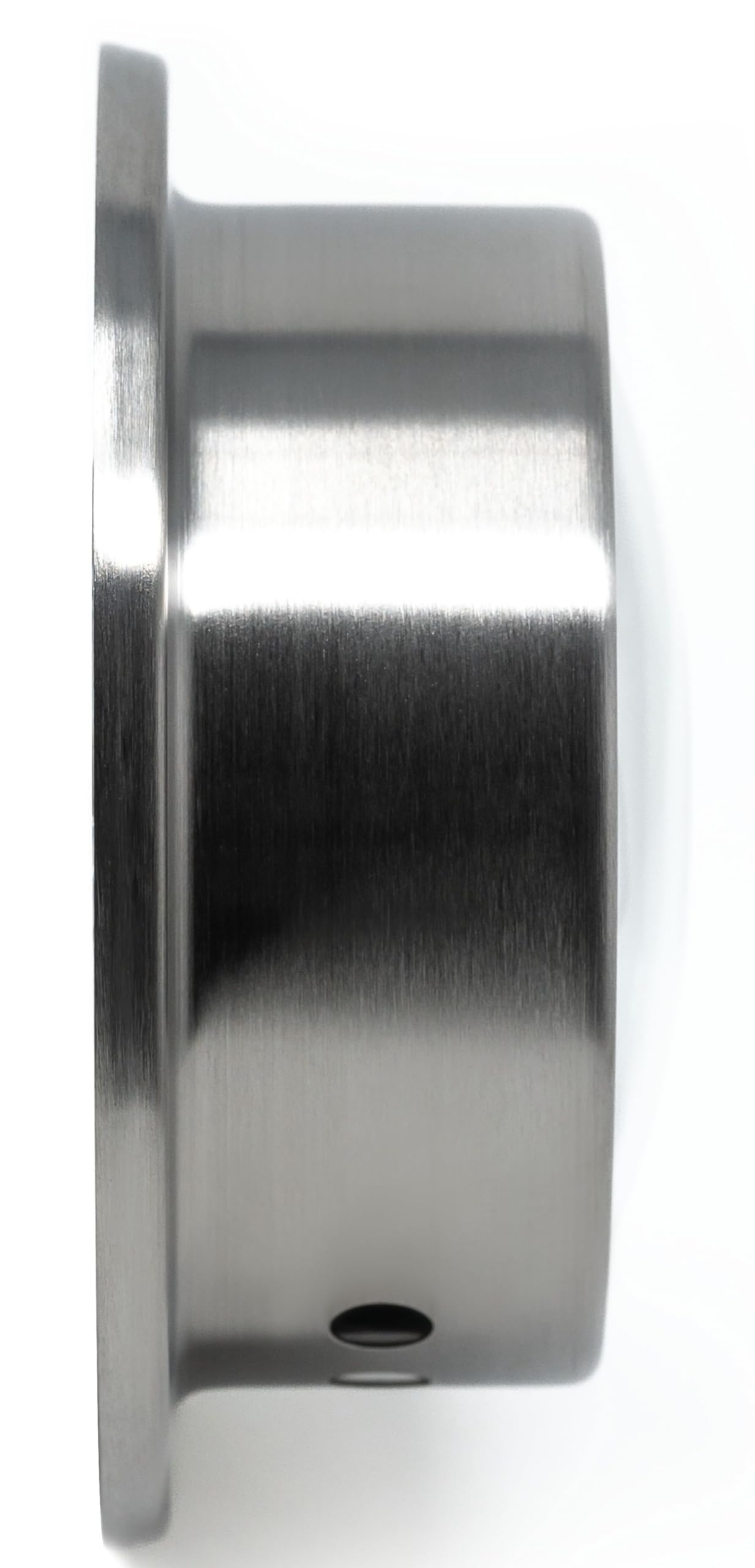 RC085TH400NXS Racing - Termómetro higrómetro (11 cm de diámetro, carcasa de acero inoxidable cepillado), fabricado en Alemania