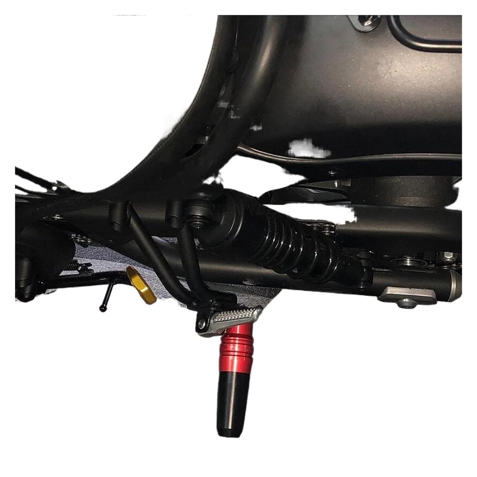 Motorrad Zubehör Aluminium Fallen Schutz Auspuff Slider Crash Pads FÜR 990SMR 990 SMR 2009-2013(A Set Black)