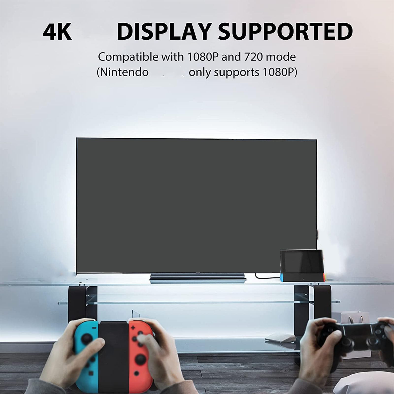 Accesorios para Juegos Cable de Línea alámbrica de Carga USB Cargador 5 en 1 para WiiU New 3DS XL 2DS DsiXL para Cargador GBASP PSP1000