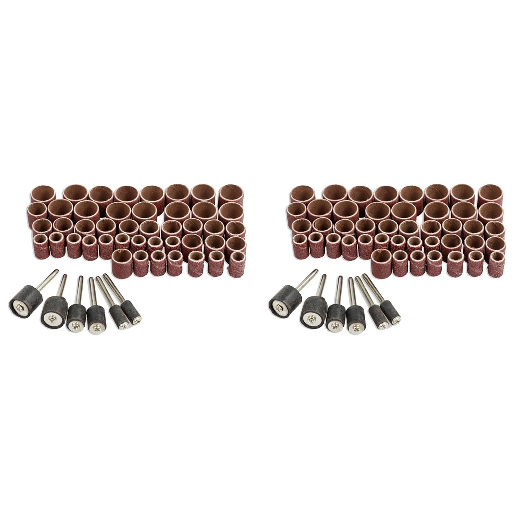Jnchdghwa Photo Color 102Pcs Sandpaper Ring Grinding Head Sandpaper Roll Metal Derusting Polishing Round Play Diy Grinding Wheel