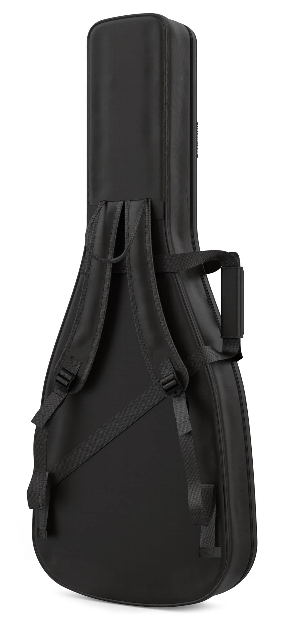 MONKEY LOOP Jumping - Custodia per chitarra con imbottitura da 18 mm, borsa per chitarra, tre tasche esterne, cinghie regolabili, materiale impermeabile