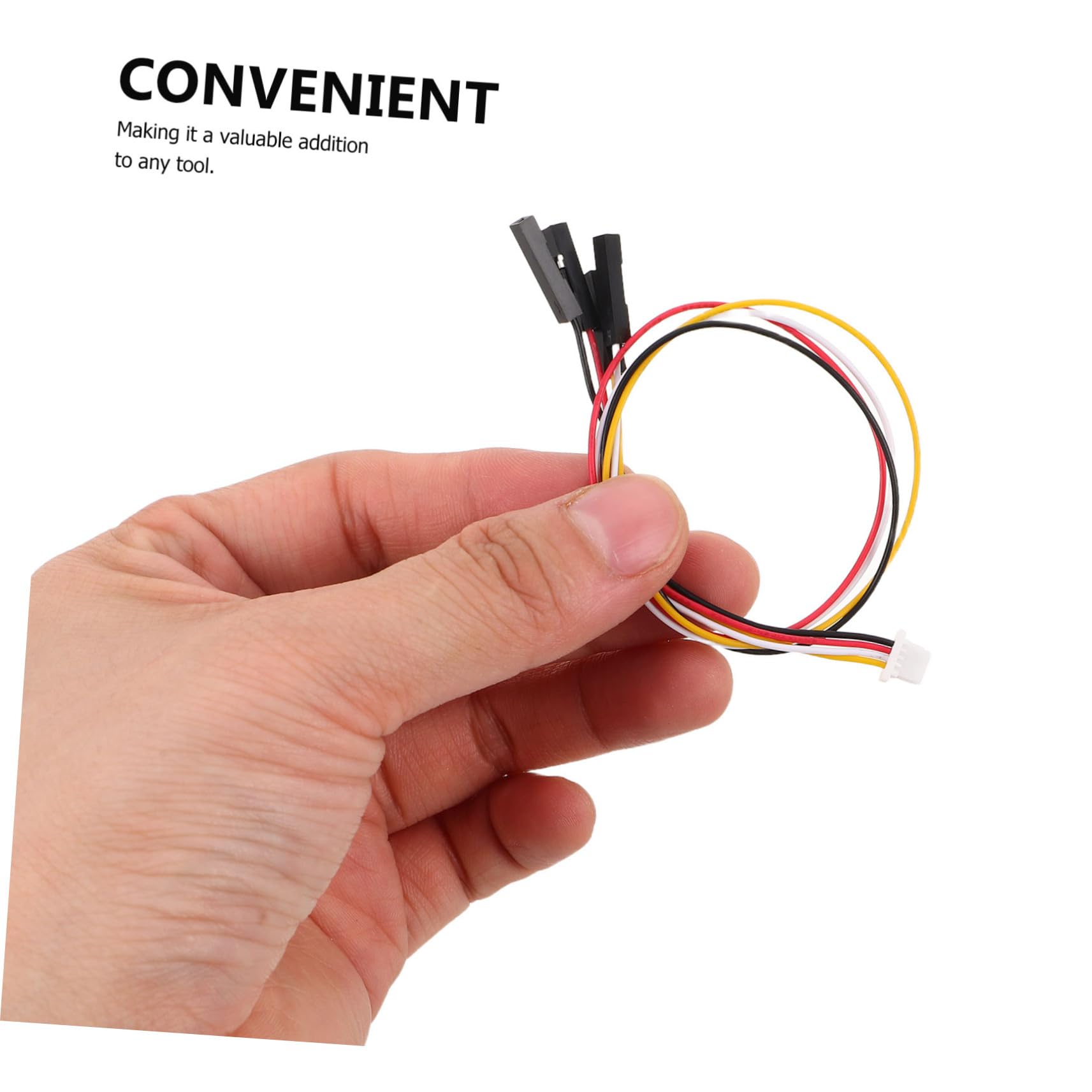 Vaguelly 10 Sztuk Przewód Zaciskowy Do Małych Urządzeń Mikro Kabel Elektryczny Grove 4-Pinowy Przewód Mikroprzewodowe Złącza Mikroprzewodowe 4-Pinowy Kabel Żeński Do