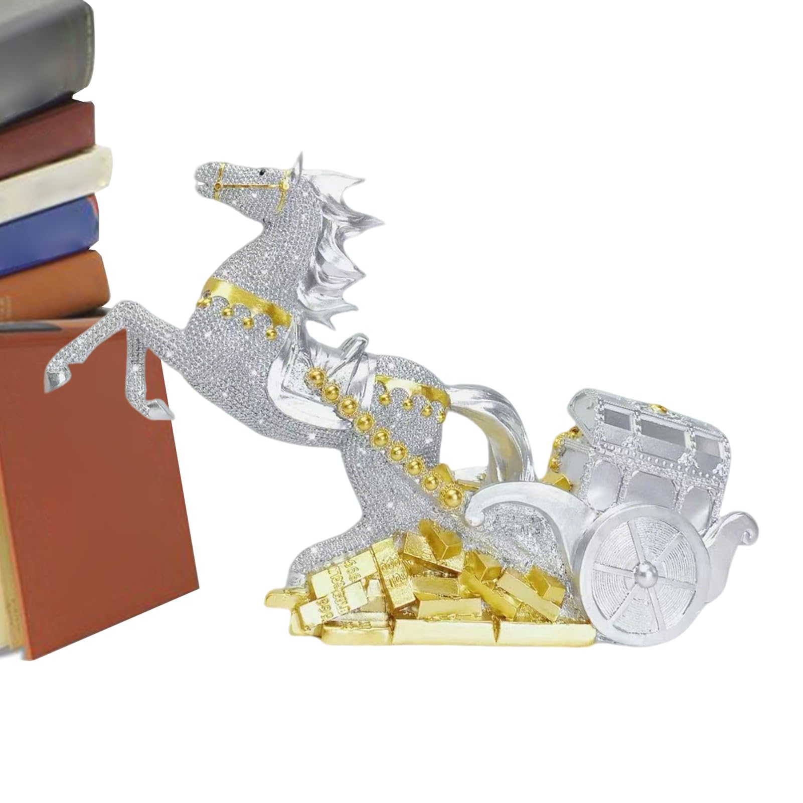 Estatuilla Del Año Del Caballo Recuerdo Del Año Nuevo Chino