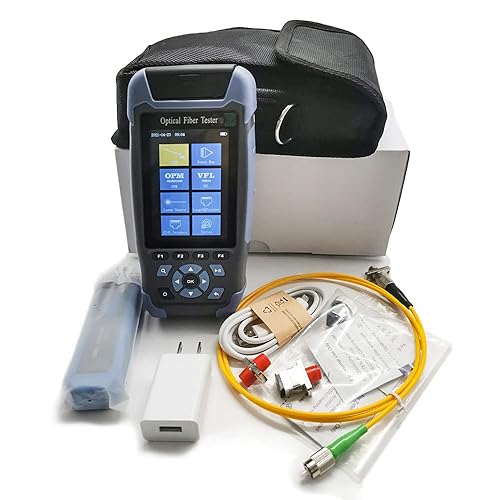 Miniatura 6 de D YEDEMC Mini-Pro 13101550nm SM OTDR Mult-Función Probador Integrado OPMOLS  RJ45 PruebaPrueba VFL Rango 5m-60Km Rango Dinámico 24dB22dB Conector