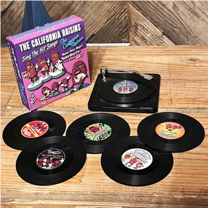 Amazon｜RECORD COASTER レコード コースター 6枚1セット