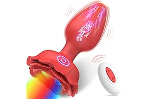 Rose Vibrator Anal Plug: Exquisite Indulgence for Women