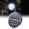 5.75 5 3/4 Motorcycles Led Headlight for Harley Davidson Sportster Dyna Iron 883 Street Bob Triple Low Rider Wide Glide Headlamp with High/Low Beam & DRL -Black