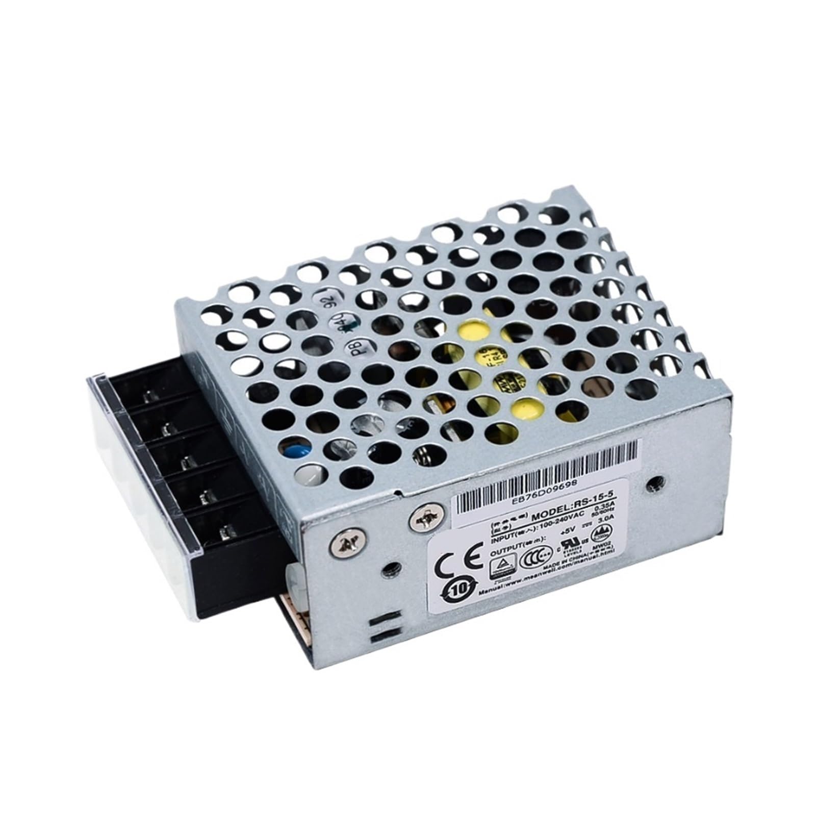 JJKKOZVQF RS-15-15 15.6W/1A/15V Single Output Switching Power Supply