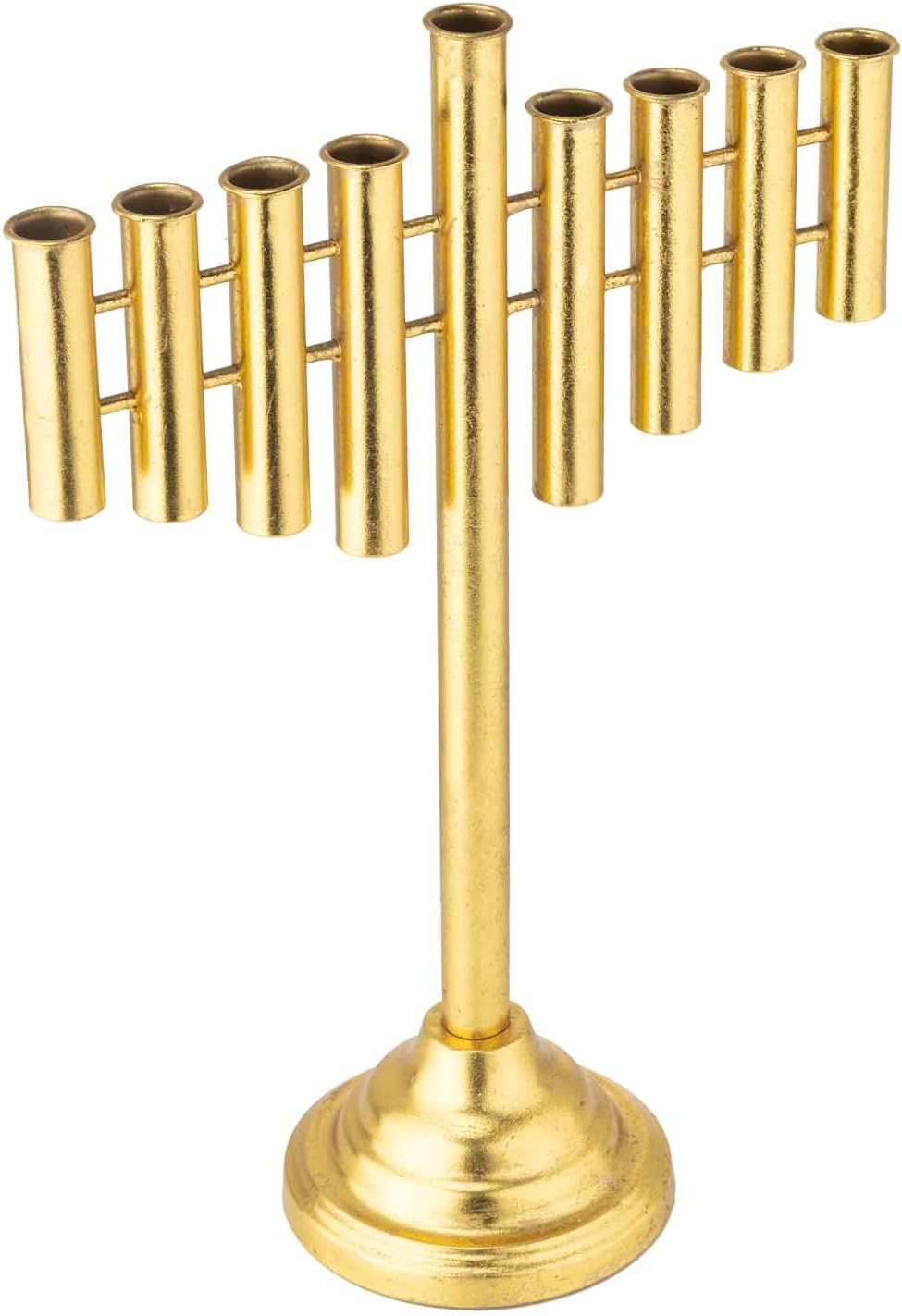 Hanukkah Menorah Jewish Candle Sticks Holyland 9 Branch Candle Holder （10״ high