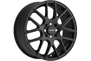 426 Cross 16x7: Obsidian Black Wheels Designed to Elevate Your Ride