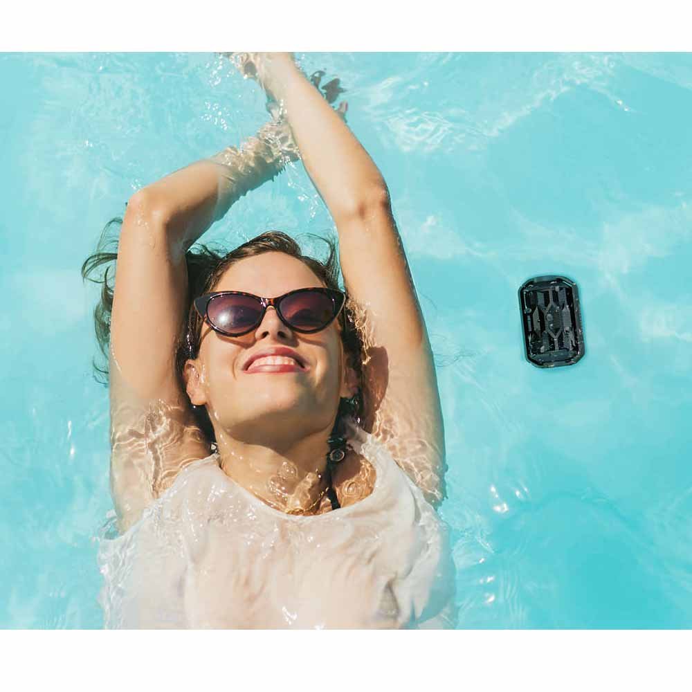 Philips BT2200B/00 - Altavoz portátil con Bluetooth (micrófono, batería recargable, resistente al agua), negro