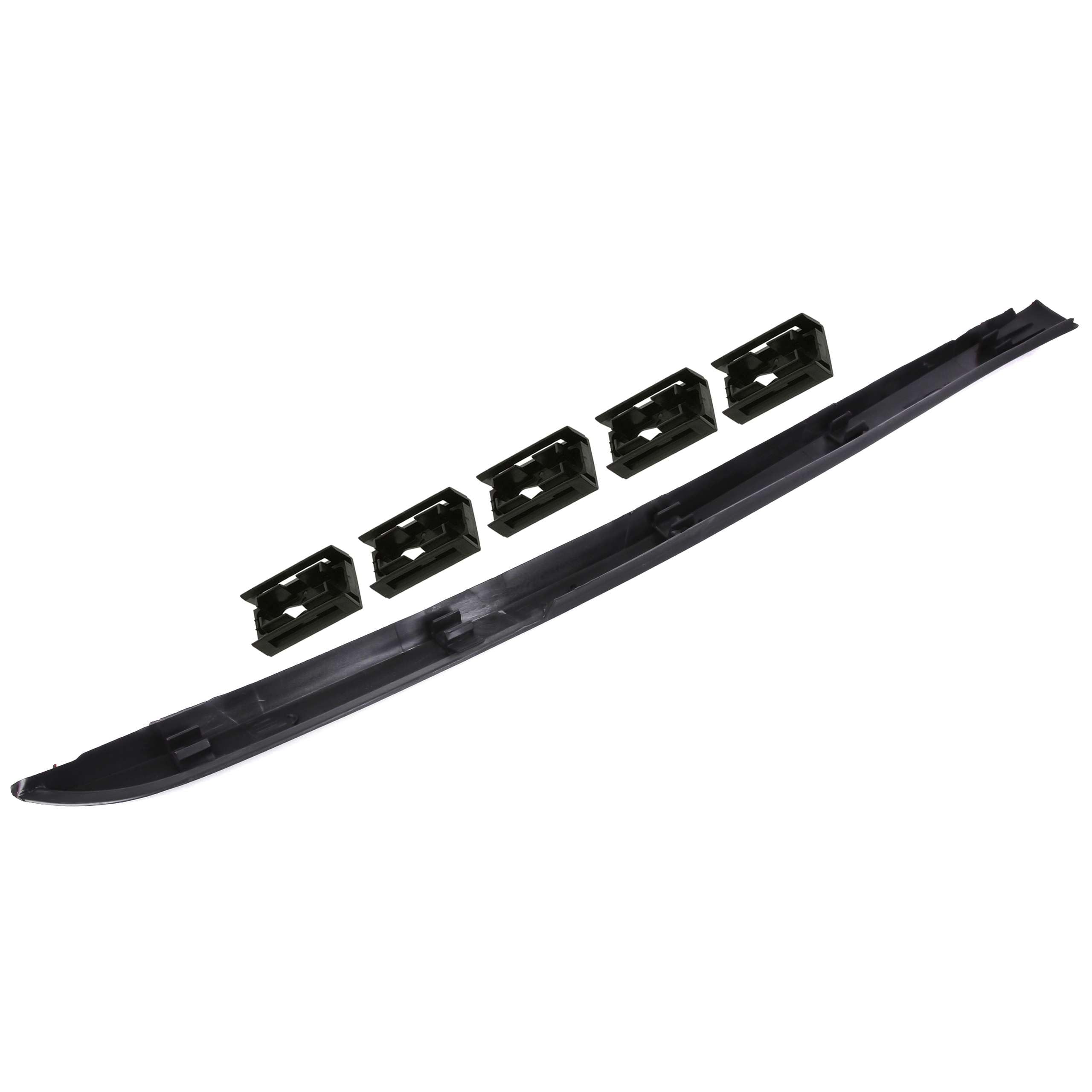 INLY - Moldura para parabrisas delantero derecho + 5 clips compatible con Vito W638 A6386980179 6386980179 (1996-2003)