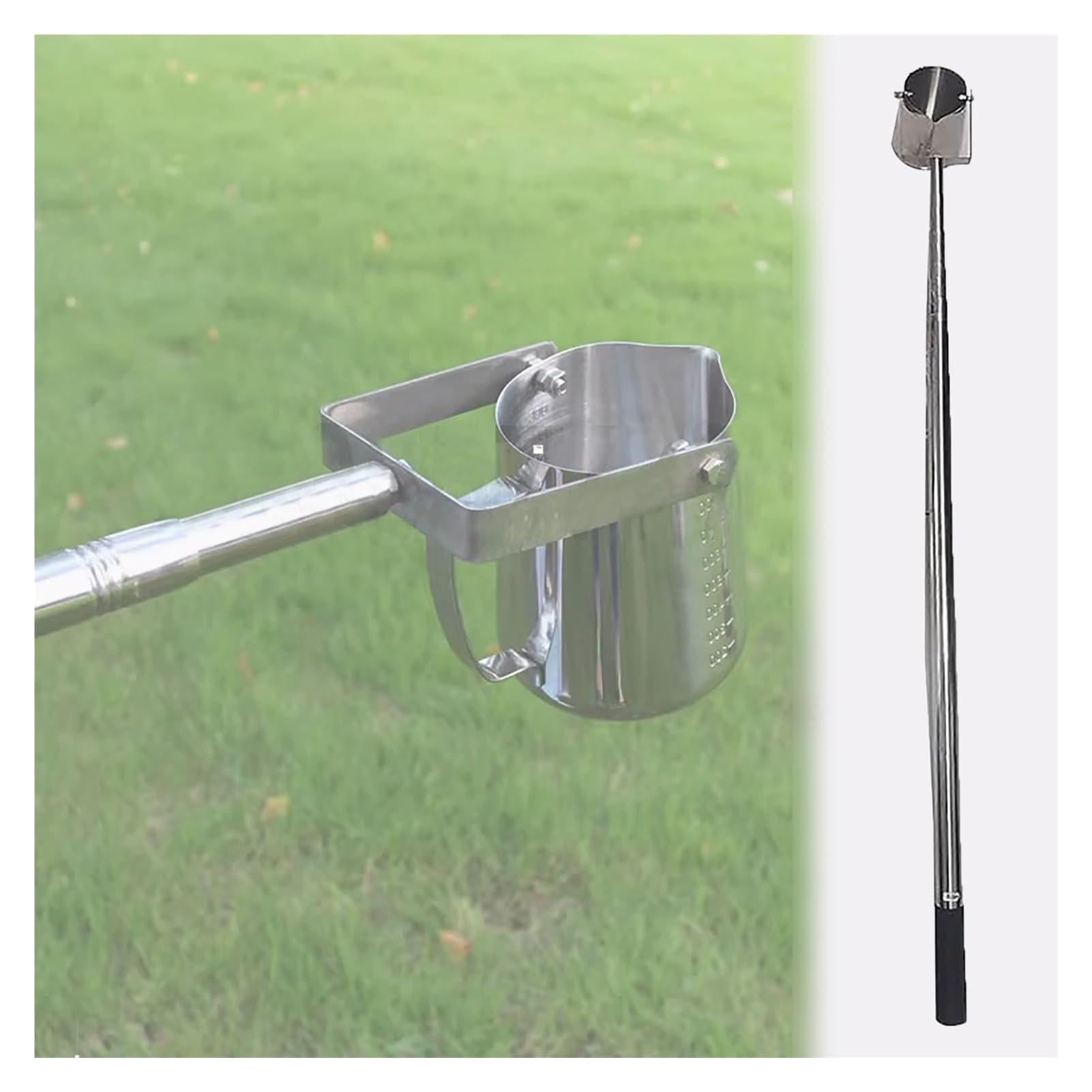 Gobelet d'échantillonnage portable et perche de collecte pour réservoir et rivière