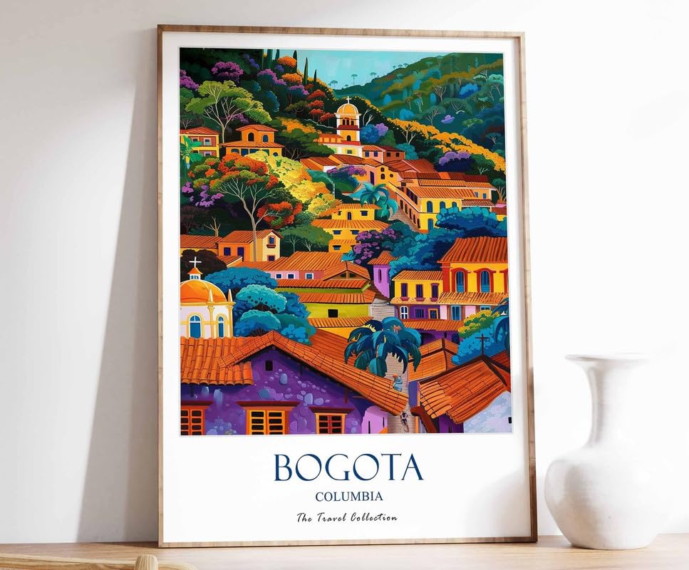 Botanical Print Bogota Poster Canvas pour sublimer et réveiller un mur vide