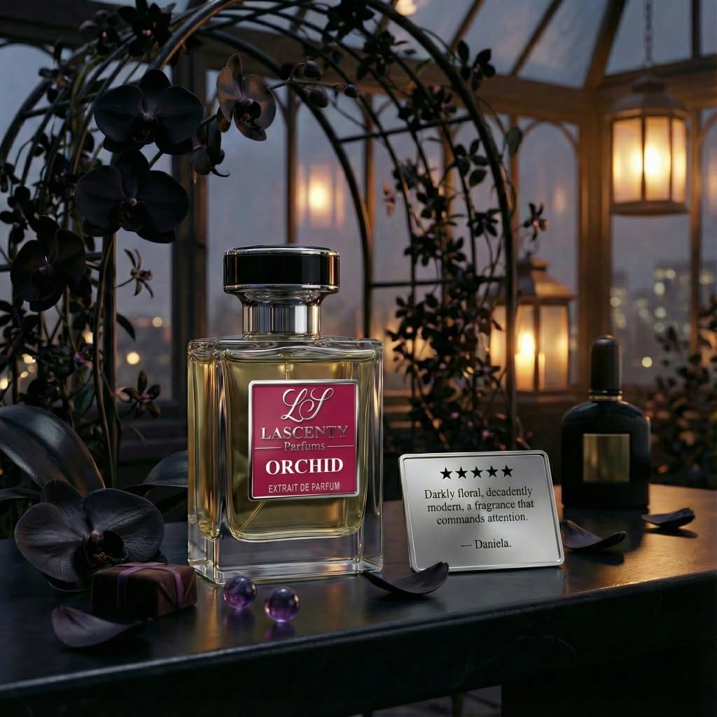 ORCHID Inspired by Black Orchid, Deep Floral Amber Perfume for Women, Long Lasting Intense Fragrance with Strong High Projection, 50 ml EDP - Image 7