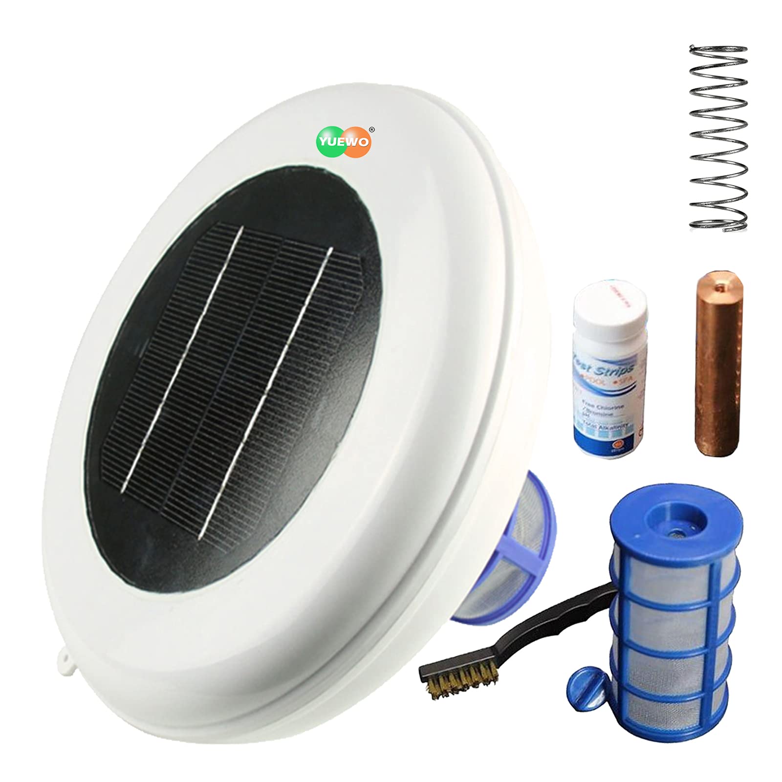 Solar Pool Lonizer Suministro Solar Shzexun Cloro Sun Shock Purificador De Agua Piscina Cloro Flotador Dispositivo De Eliminación De Algas para Todas Las Piscinas