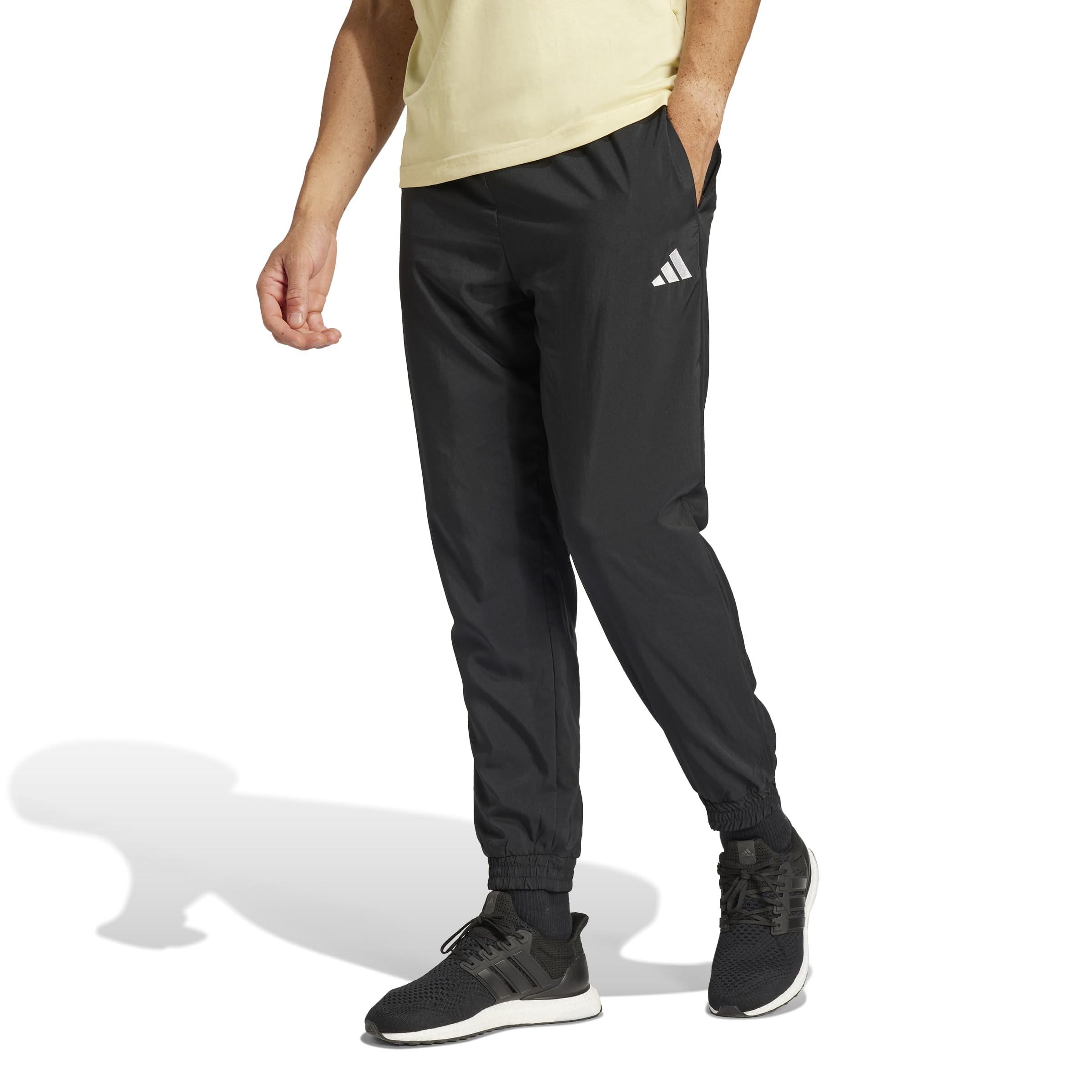 Adidas Essentials Stanford - Pantalón elástico con Logotipo pequeño para Hombre