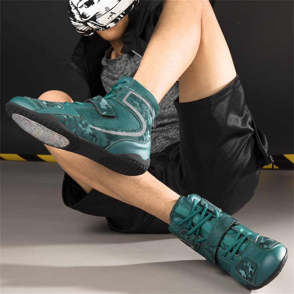 Zapatos de Boxeo para Hombres Zapatos de Lucha Profesional Zapatos de Entrenamiento Integral para Mujeres Botas de Boxeo para Fitness