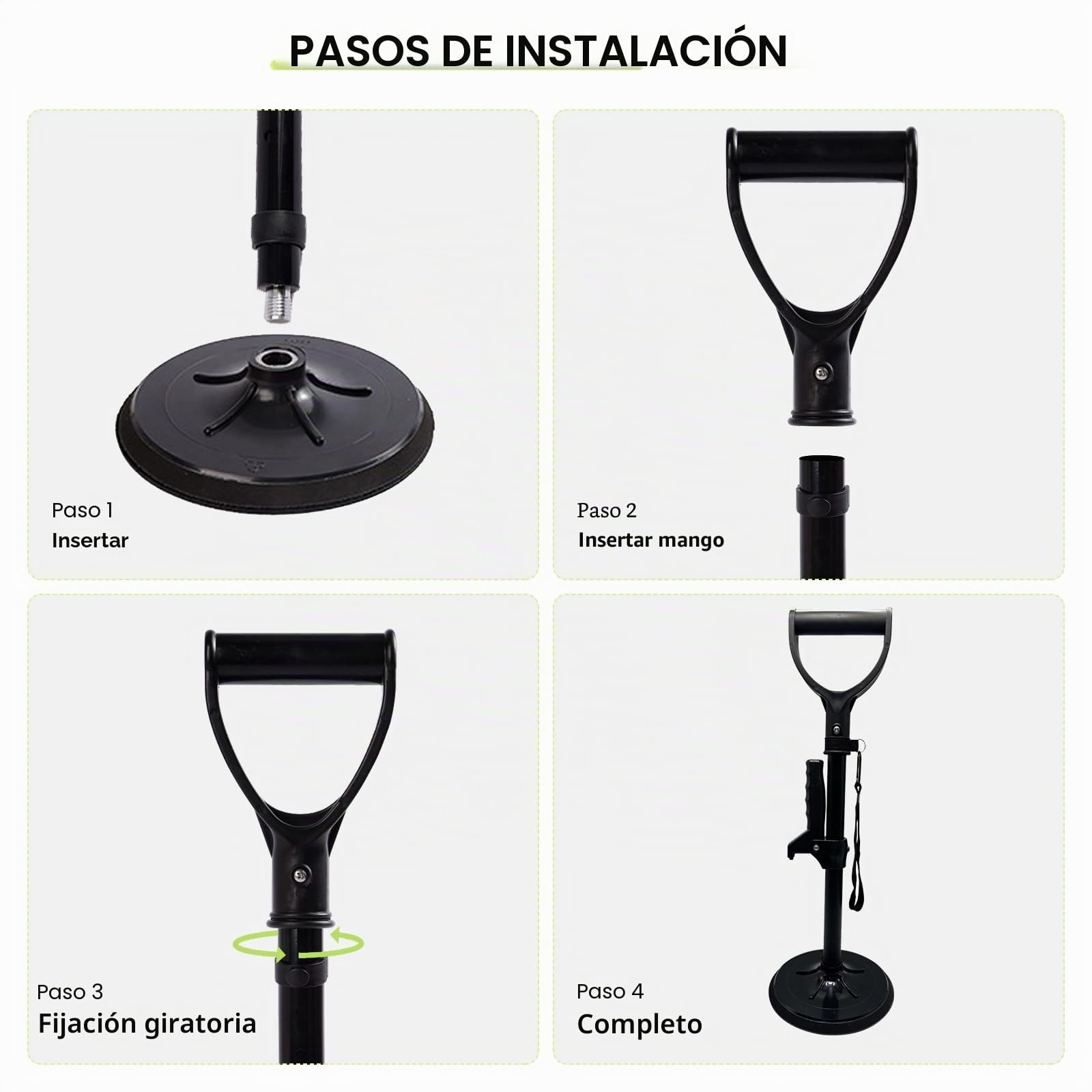 Ayuda para Levantarse de La Cama, Ayuda para Levantarse de La Cama para Personas Mayores, Altura Ajustable, Con Reposamuñecas en La Parte Inferior, Ayuda a Levantarse Del Suelo para Personas Mayores