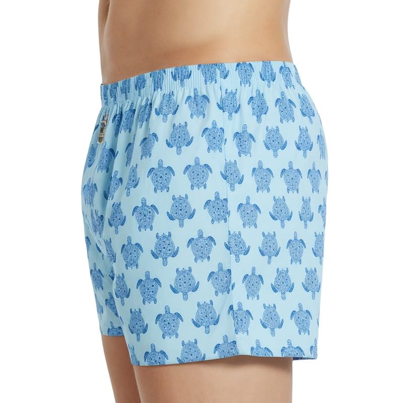 D.E.A.L International 5-er Set Boxershorts Blau mit Motiv Mix