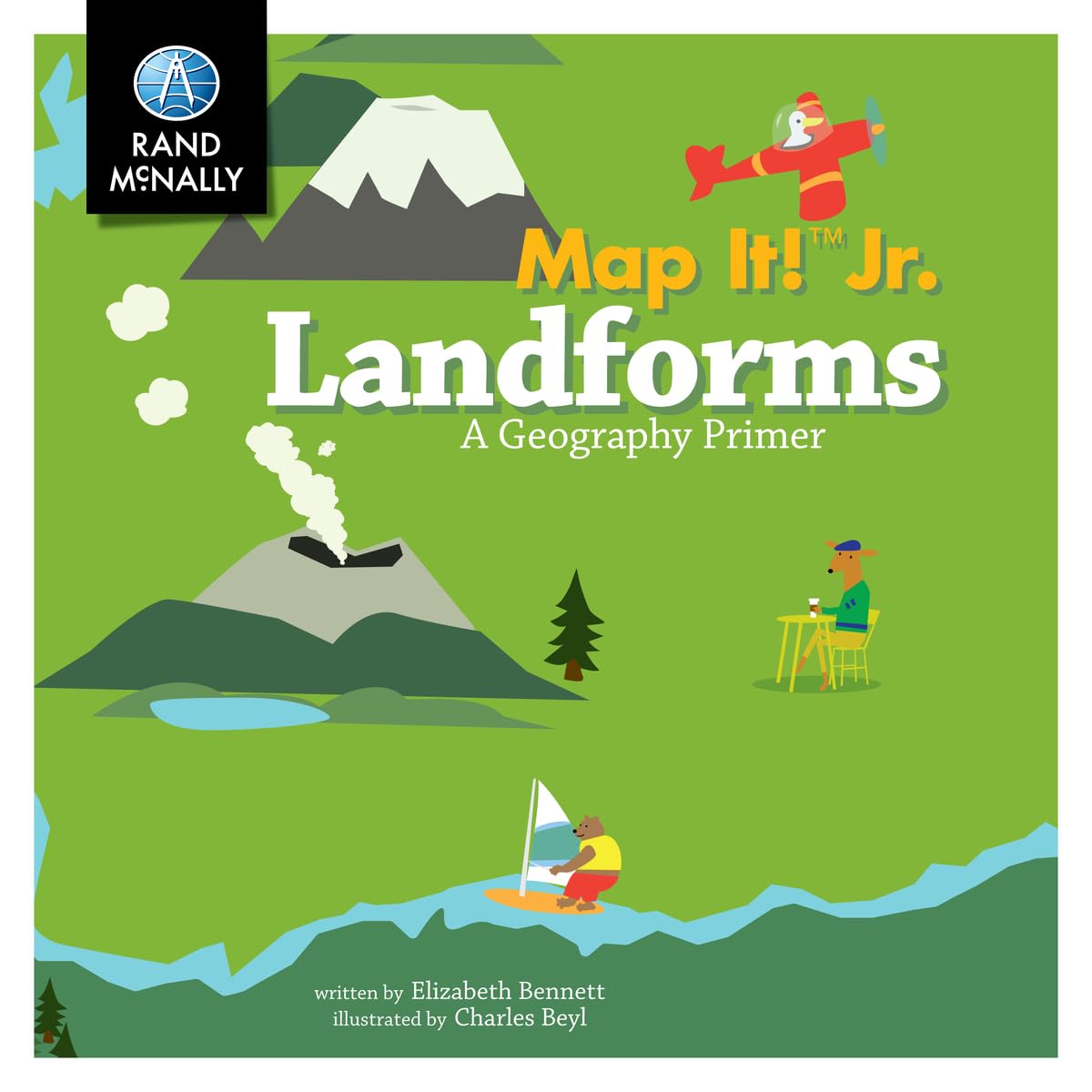 Map It! Jr Landforms Boardbook