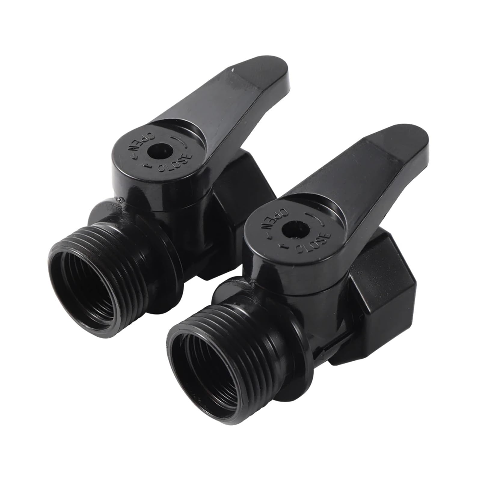Valvola filettata Femmina-Maschio da 3/4 di Pollice for irrigazione a Goccia, raccordi in plastica for Utensili, Adattatore for Tubo Flessibile, valvola di intercettazione
